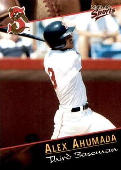 2001 Multi-Ad Sarasota Red Sox #7 Alex Ahumada Front