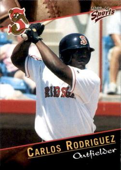 2001 Multi-Ad Sarasota Red Sox #17 Carlos Rodriguez Front