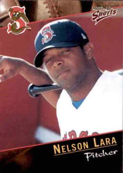 2001 Multi-Ad Sarasota Red Sox #20 Nelson Lara Front