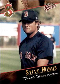 2001 Multi-Ad Sarasota Red Sox #21 Steve Minus Front