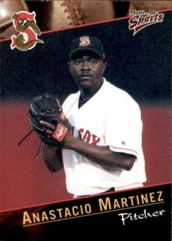 2001 Multi-Ad Sarasota Red Sox #23 Anastacio Martinez Front