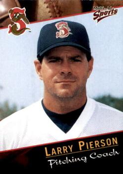 2001 Multi-Ad Sarasota Red Sox #30 Larry Pierson Front
