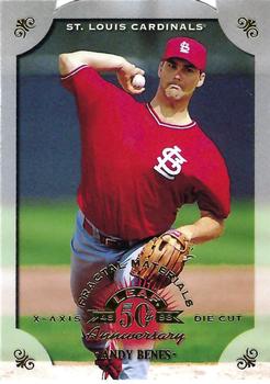 1998 Leaf - Fractal Materials Die Cuts #123 Andy Benes Front