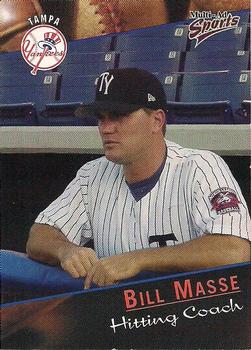 2001 Multi-Ad Tampa Yankees #2 Bill Masse Front