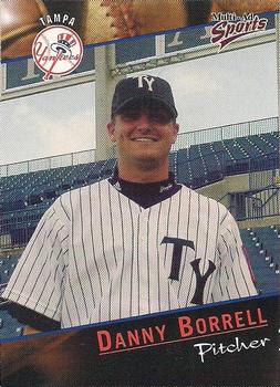 2001 Multi-Ad Tampa Yankees #7 Danny Borrell Front