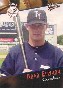 2001 Multi-Ad Tampa Yankees #10 Brad Elwood Front