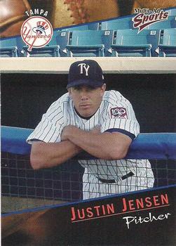 2001 Multi-Ad Tampa Yankees #14 Justin Jensen Front