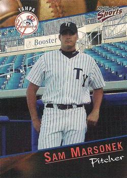 2001 Multi-Ad Tampa Yankees #17 Sam Marsonek Front