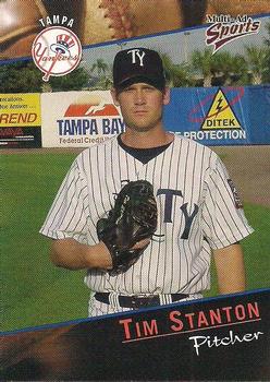 2001 Multi-Ad Tampa Yankees #23 Tim Stanton Front