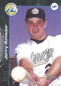 2001 Multi-Ad West Michigan Whitecaps #2 Jerry Amador Front