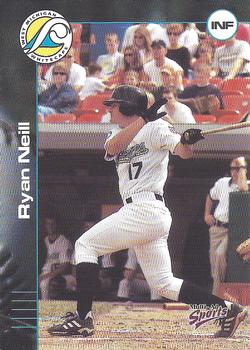 2001 Multi-Ad West Michigan Whitecaps #15 Ryan Neill Front