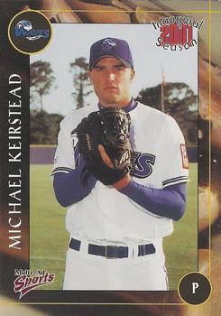 2001 Multi-Ad Wilmington Waves #13 Michael Keirstead Front