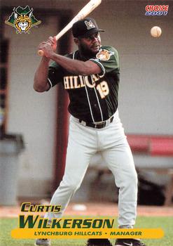 2001 Choice Lynchburg Hillcats #26 Curtis Wilkerson Front