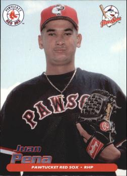 2001 Choice Pawtucket Red Sox #22 Juan Pena Front
