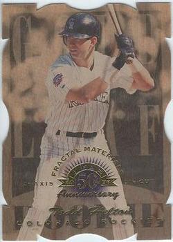 1998 Leaf - Fractal Materials Z2 Axis #184 Todd Helton Front