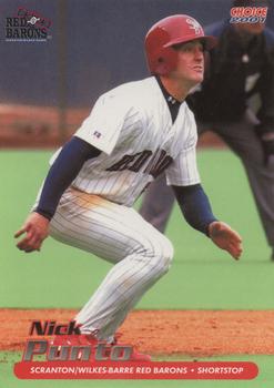 2001 Choice Scranton/Wilkes-Barre Red Barons #18 Nick Punto Front