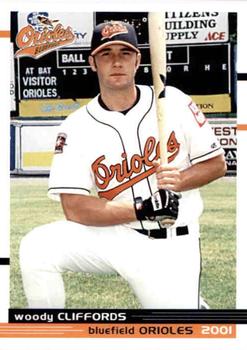 2001 Grandstand Bluefield Orioles #NNO Woody Cliffords Front