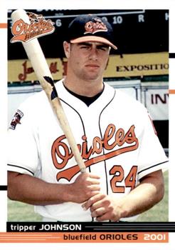 2001 Grandstand Bluefield Orioles #NNO Tripper Johnson Front