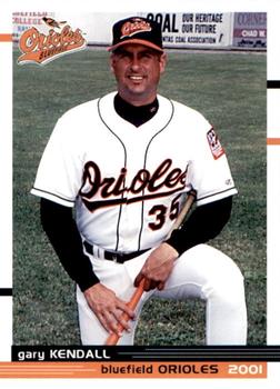 2001 Grandstand Bluefield Orioles #NNO Gary Kendall Front