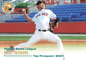 2001 Grandstand Florida State League Top Prospects #NNO Seung Song Front