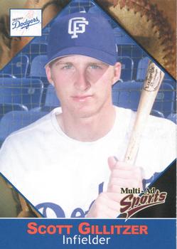 2001 Grandstand Great Falls Dodgers #7 Scott Gillitzer Front