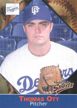 2001 Grandstand Great Falls Dodgers #21 Thomas Ott Front