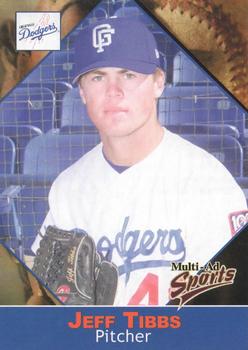 2001 Grandstand Great Falls Dodgers #27 Jeff Tibbs Front