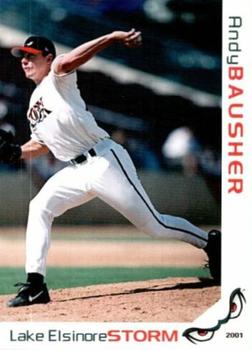 2001 Grandstand Lake Elsinore Storm #NNO Andy Bausher Front