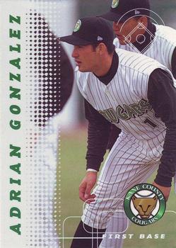 2001 Grandstand Kane County Cougars #10 Adrian Gonzalez Front