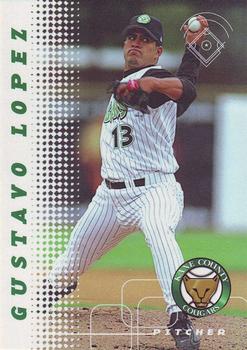 2001 Grandstand Kane County Cougars #16 Gustavo Lopez Front