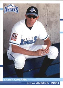 2001 Grandstand Provo Angels #14 Shawn Lagana Front