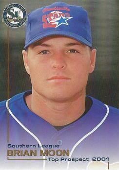 2001 Grandstand Southern League Top Prospects #NNO Brian Moon Front
