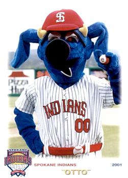 2001 Grandstand Spokane Indians #NNO Otto Front