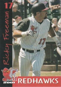 2001 Fargo-Moorhead RedHawks #NNO Ricky Freeman Front