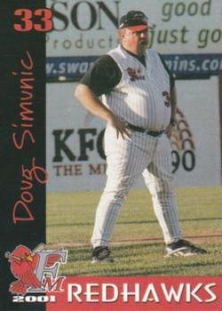 2001 Fargo-Moorhead RedHawks #NNO Doug Simunic Front