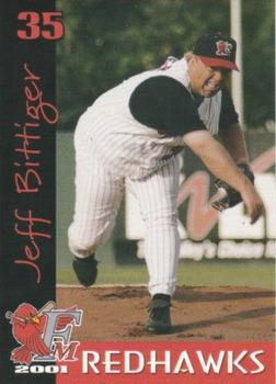 2001 Fargo-Moorhead RedHawks #NNO Jeff Bittiger Front