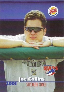 2001 Huntsville Stars #NNO Joe Collins Front