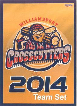 2014 Choice Williamsport Crosscutters #1 Team Card Front
