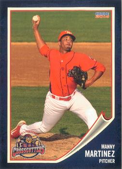2014 Choice Williamsport Crosscutters #17 Manny Martinez Front