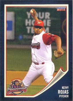 2014 Choice Williamsport Crosscutters #26 Keivy Rojas Front