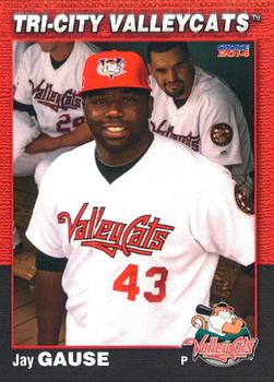2014 Choice Tri-City ValleyCats #5 Jay Gause Front
