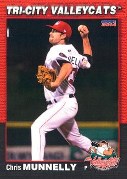 2014 Choice Tri-City ValleyCats #10 Chris Munnelly Front