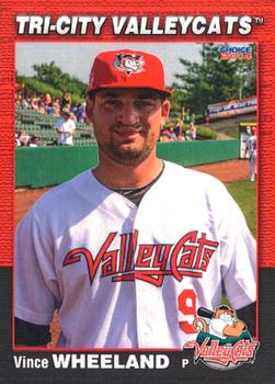 2014 Choice Tri-City ValleyCats #20 Vince Wheeland Front