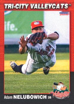 2014 Choice Tri-City ValleyCats #27 Adam Nelubowich Front