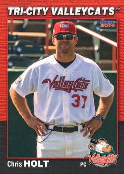 2014 Choice Tri-City ValleyCats #37 Chris Holt Front