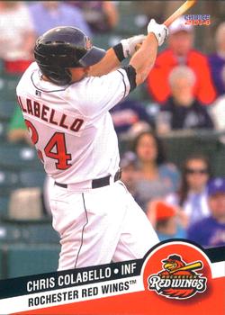 2014 Choice Rochester Red Wings #4 Chris Colabello Front