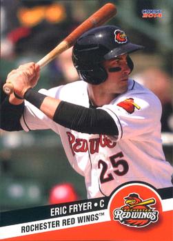 2014 Choice Rochester Red Wings #8 Eric Fryer Front
