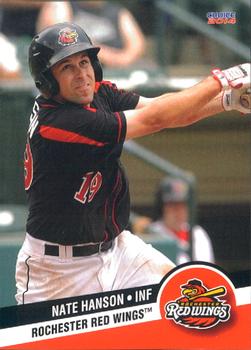2014 Choice Rochester Red Wings #12 Nate Hanson Front