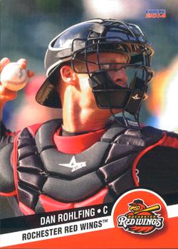 2014 Choice Rochester Red Wings #24 Dan Rohlfing Front