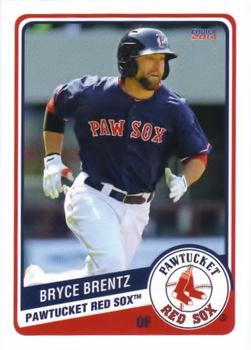 2014 Choice Pawtucket Red Sox #3 Bryce Brentz Front